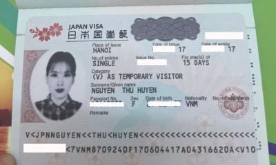 Chúc mừng chị Nguyễn Thu Huyền đã có visa du lịch Nhật